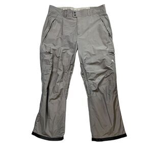 Oxide Pants Mens 2XL Grey Snowboarding Ski Insulated Lined Winter Cargo Pockets